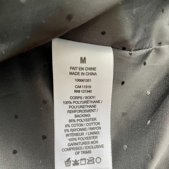 Dynamite - Leather coat - size M - Black - NWOT - Picture 4 of 4